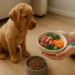 Qual è la dieta ideale per un cucciolo di cane appena arrivato in casa? Scopri come impostare i pasti senza errori