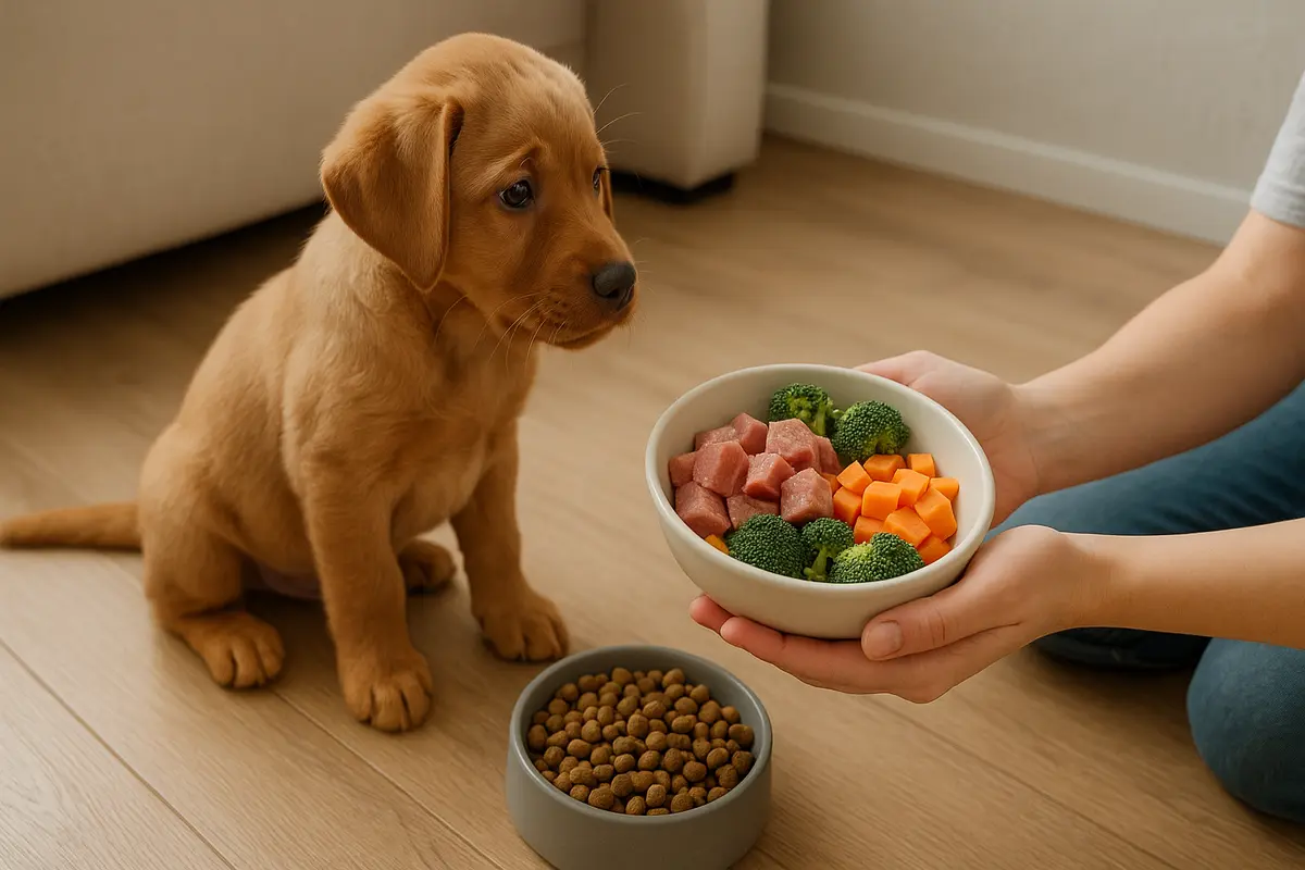 Qual è la dieta ideale per un cucciolo di cane appena arrivato in casa? Scopri come impostare i pasti senza errori