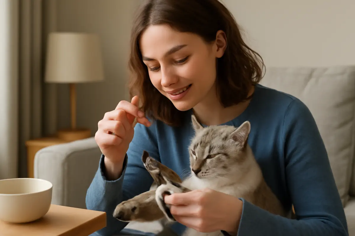 Come abituare il gatto al taglio delle unghie? Il trucco che rende tutto più semplice e sereno