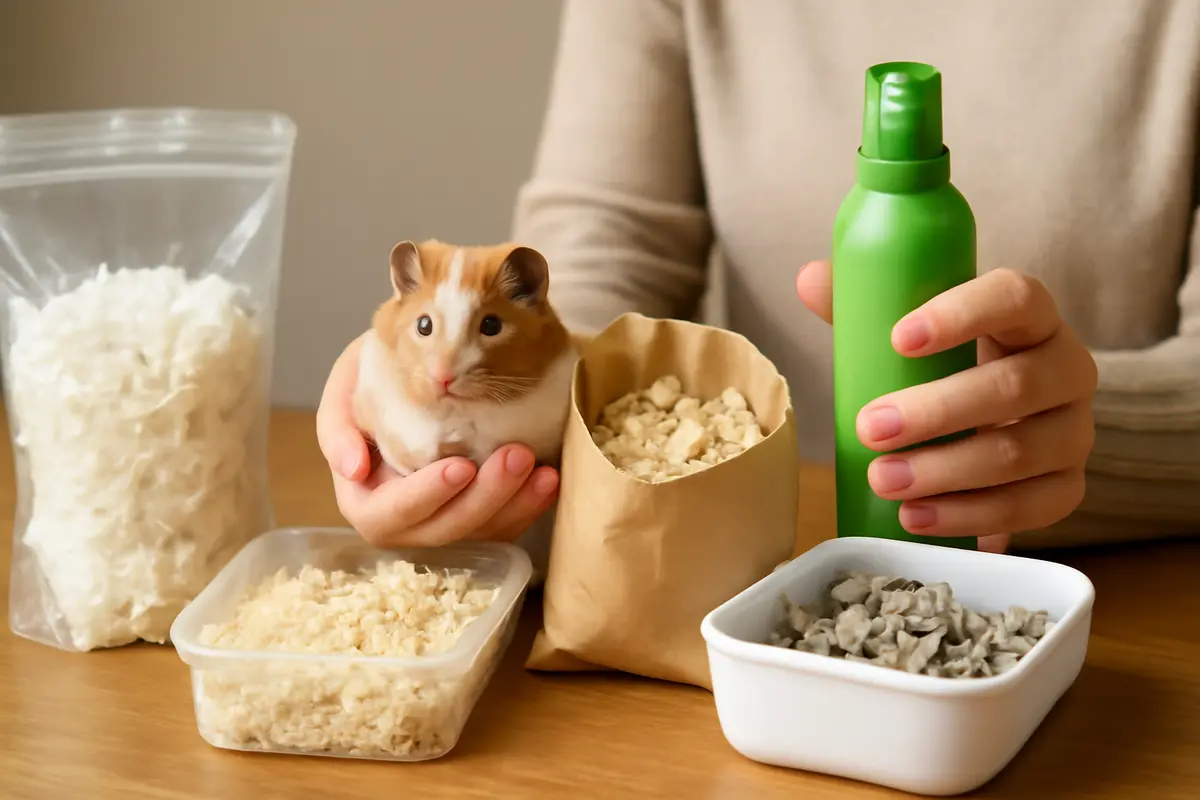 La scelta delle lettiere per roditori: materiali sicuri e profumazione duratura