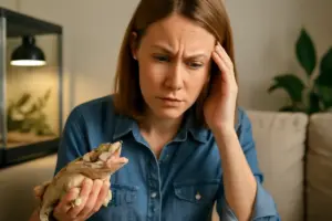 Come riconoscere i segnali di stress nei rettili domestici? Il campanello d’allarme spesso ignorato