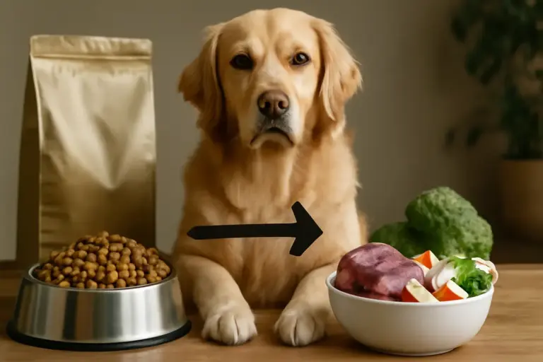 Come alternare alimenti industriali e naturali per il tuo cane: il metodo pratico consigliato dai veterinari