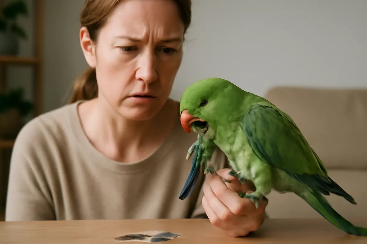 Cosa fare se il pappagallo inizia a beccare le penne? Il segnale che può indicare un disagio più profondo
