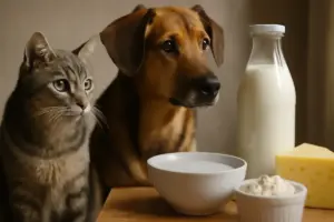 Latte e derivati: i rischi nascosti per cani e gatti che pochi padroni conoscono