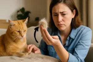 Quando il gatto perde troppo pelo? Segnali per capire se è solo la muta o serve un controllo