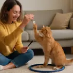 Addestramento positivo per gatti: giochi ed esercizi che sviluppano fiducia