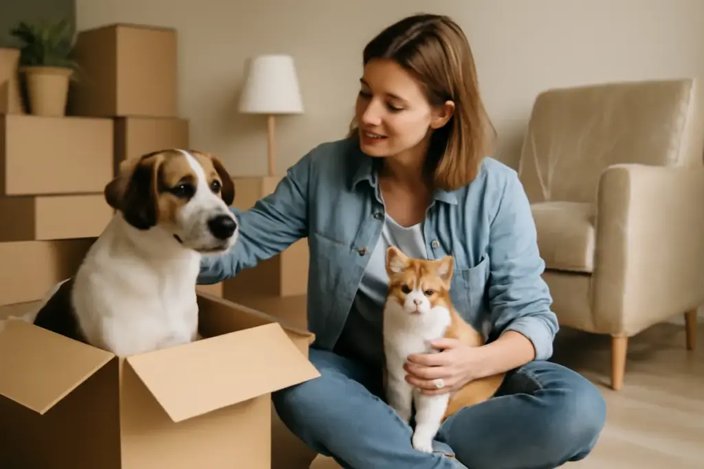Come ridurre lo stress da trasloco negli animali domestici? tecniche efficaci testate dagli esperti