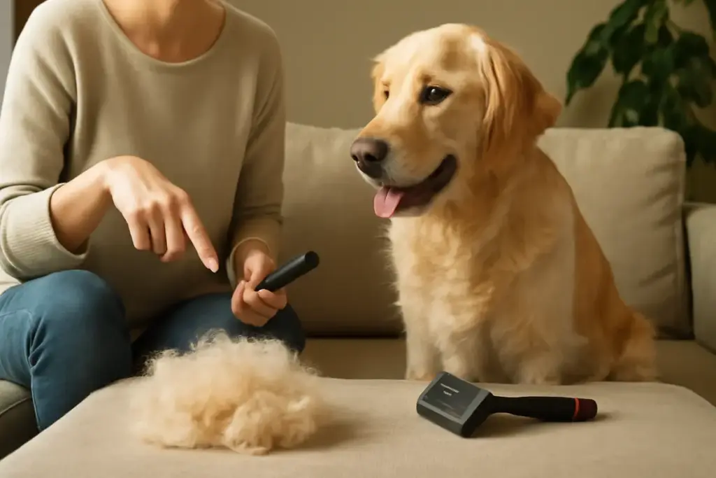 Muta del pelo nei cani da appartamento: segnali da monitorare e consigli per una gestione semplice