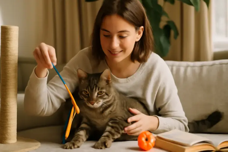 Come prevenire la noia nei gatti d’appartamento? attività quotidiane che rafforzano il legame