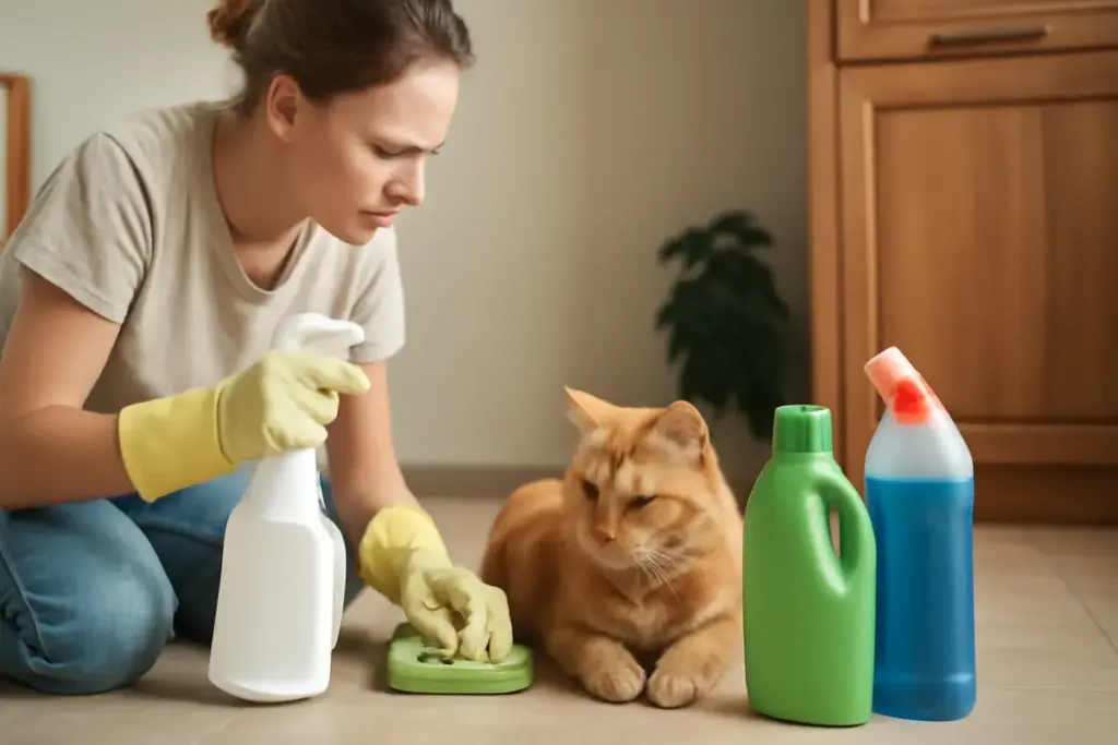 Come pulire la casa in presenza di animali domestici senza rischiare la loro salute? Prodotti da preferire e quelli da evitare