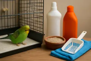 Il miglior fondo per voliera di pappagalli domestici: materiali che limitano odori e favoriscono la pulizia