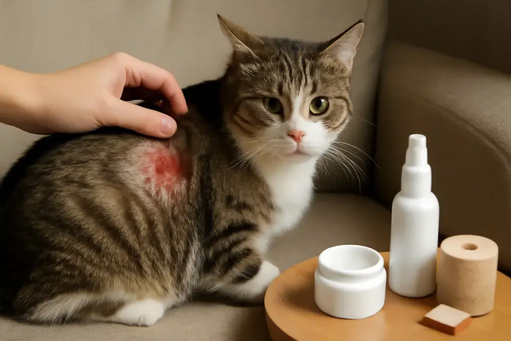 Come si manifesta la dermatite nel gatto? Segnali iniziali e rimedi da adottare per tempo