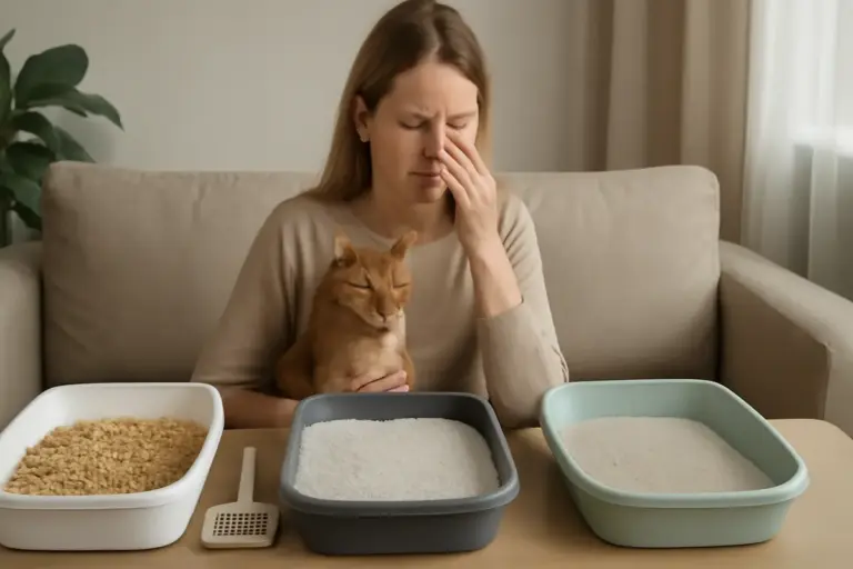 Lettiere per gatti sensibili: le tipologie che riducono il rischio di allergie cutanee nel lungo periodo